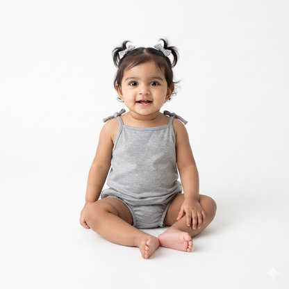 NATURE's 12 - GIFT SET (SHL. LACE) - CHARCOAL GREY - UNISEX - 0-3 M | LITTLE NATURA