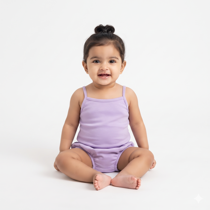 NATURE's 12 - GIFT SET (SHL. LACE) - MUSA LILAC - UNISEX - 0-3 M | LITTLE NATURA